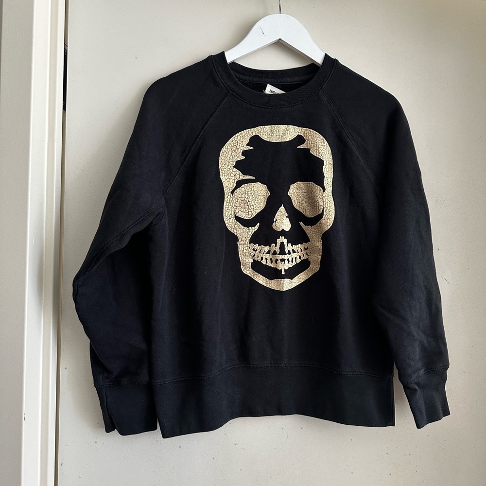 Zadig & Voltaire Gold Skull Sweatshirt